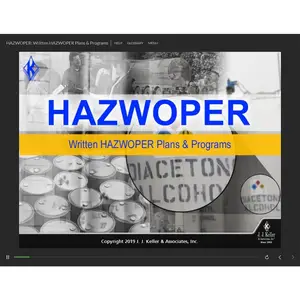 HAZWOPER: Written HAZWOPER Plans & Programs - Online Training Course - English Main Image