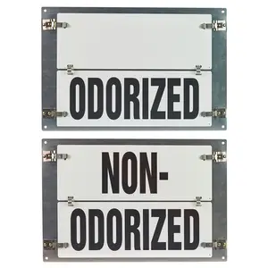 Odorized/Non-Odorized Flip-File Sign - Medium, 2-Legend Main Image