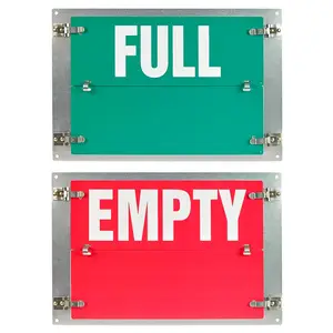 Empty/Full Flip-File Sign, 2-Legend Main Image