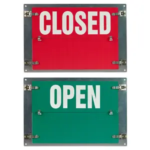 Flip-File Sign, Closed/Open, 2-Legend - Flip-File Sign Main Image