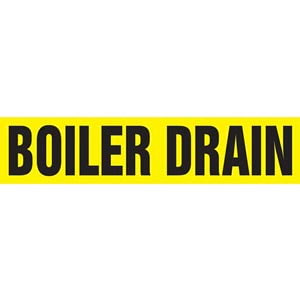 Boiler Drain Pipe Marker - ASME/ANSI Main Image