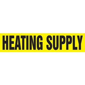 Heating Supply Pipe Marker - ASME/ANSI