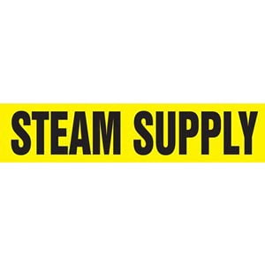 Steam Supply Pipe Marker - ASME/ANSI