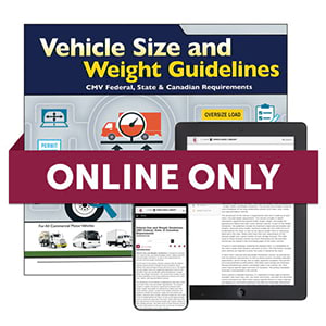 Vehicle Sizes & Weights Manual