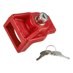 Glad Hand Lock, Plastic Body - Individually Keyed Main Image