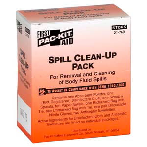 Bloodborne Pathogens Spill Clean-Up Kit