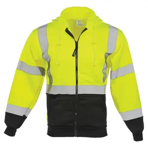 J. J. Keller® SAFEGEAR® Zipper Sweatshirt Type R Class 3 - Small Main Image