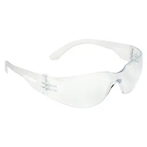 J. J. Keller® SAFEGEAR® Safety Glasses - Clear Frame, Clear Lens Main Image