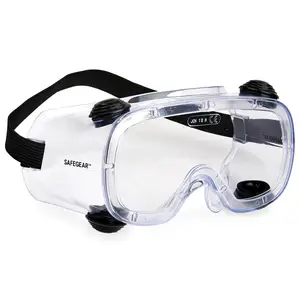 J. J. Keller® SAFEGEAR® Indirect Vent Safety Goggles - Clear Frame, Clear Lens Main Image