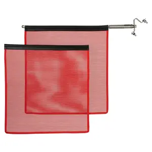 Heavy-Duty Warning Flag Mesh Vinyl Kit - Red Main Image