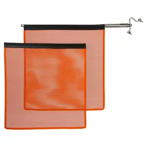 Heavy-Duty Warning Flag Mesh Vinyl Kit - Orange Main Image