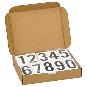 3.5" Vinyl Numbering Kits - Clear Main Image