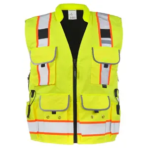 J. J. Keller® SAFEGEAR® Reversible Fleece-Lined Winter Vest Type R Class 2 - L/XL Main Image