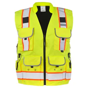 J. J. Keller® SAFEGEAR® Reversible Fleece-Lined Winter Vest Type R Class 2 - 4XL/5XL Main Image