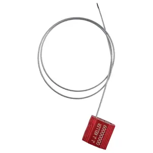 J. J. Keller® 1.5mm Cable Seal, Model #: SCS150 - Stock, 24", Red Main Image
