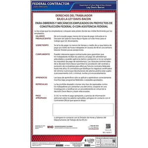 Davis-Bacon Act Federal Contract Poster - Spanish Main Image