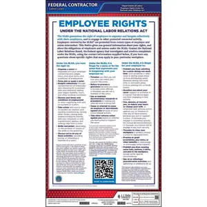 Notification of Employee Rights Federal Contract Posters - English Main Image