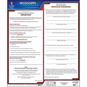 2025 Mississippi & Federal Labor Law Posters