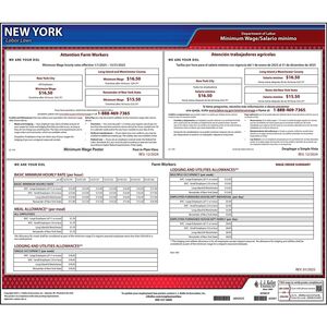 New York Industry-Specific Minimum Wage Posters