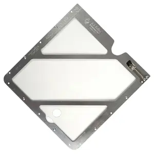 Universal Aluminum Placard Holder without Back Plate - 11-7/8" W x 13-3/4" H x 3/16" D Main Image