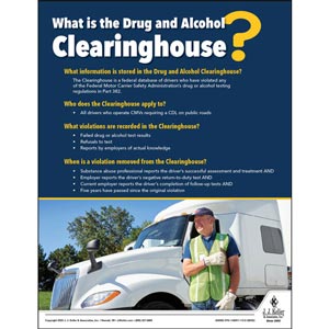 What is the Drug and Alcohol Clearinghouse - Driver Awareness Safety Poster