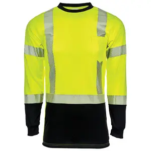 J. J. Keller® SAFEGEAR® Long-Sleeve T-Shirt Type R Class 3 - Medium Main Image