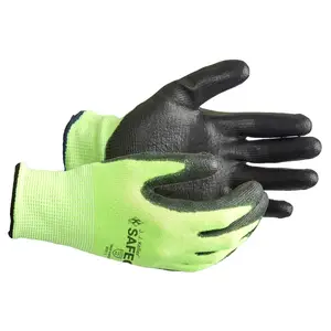 J. J. Keller® SAFEGEAR® Polyurethane Dipped Cut Level A3 Gloves - Medium, 1 Pair Main Image