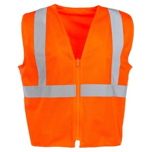 L/XL Safety Vest, Orange