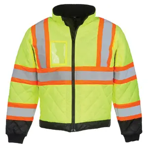 J. J. Keller® SAFEGEAR® Lightweight Quilted Jacket Type R Class 3 - Large Main Image