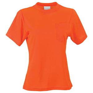 J. J. Keller® SAFEGEAR® Women’s Fit Hi-Vis Non-Certified T-Shirt with Pocket