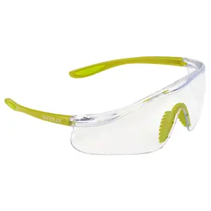 J. J. Keller® SAFEGEAR® Optical 1 Safety Glasses - Lime Green Arms Main Image