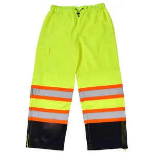J. J. Keller® SAFEGEAR® Hi-Vis Pull-On Pants Class E - Small Main Image