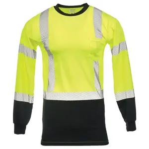 J. J. Keller® SAFEGEAR® Long-Sleeve T-Shirt Type R Class 3 and CSA Z96-2022 Class 2 Level 2 - Small Main Image