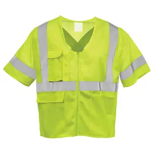 J. J. Keller® SAFEGEAR® Safety Vest with X-Back Type R Class 3 and CSA Z96-2022 - S/M Main Image