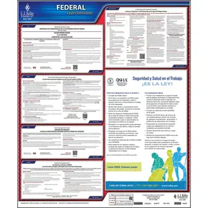 Federal Labor Law Poster with FMLA Notice - Spanish Main Image