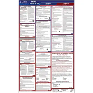 Arizona & Federal Labor Law Posters - All-In-One State & Federal Poster, Spanish Main Image