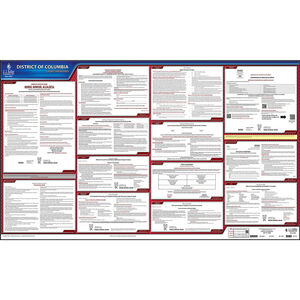 District of Columbia & Federal Labor Law Posters - State Only Poster, Spanish Main Image