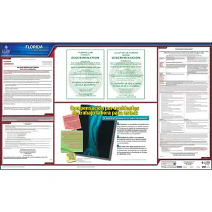 Florida & Federal Labor Law Posters - State Only Poster, Spanish Main Image