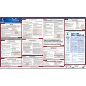 Maine & Federal Labor Law Posters - State Only Poster, Spanish Main Image
