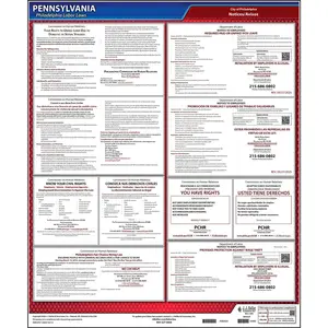 Pennsylvania / Philadelphia Code Poster - Polypropylene Main Image