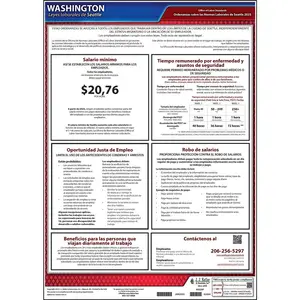 Washington / Seattle Municipal Code Poster - Polypropylene, Spanish Main Image