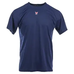 J. J. Keller® SAFEGEAR® Flame Resistant Navy Control 2.0 T-Shirt CAT 1 - Small Main Image