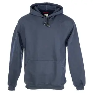 J. J. Keller® SAFEGEAR® Flame Resistant Navy Pullover Hooded Sweatshirt, CAT 2 - Small Main Image