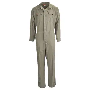 J. J. Keller® SAFEGEAR® Flame Resistant Tan Coverall CAT 2 - Small Main Image
