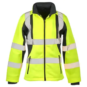 J. J. Keller® SAFEGEAR® Women’s Fit Fleece Jacket Type R Class 3 - Large Jacket Main Image