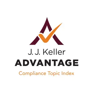 J. J. Keller Advantage Compliance Topic Index Main Image