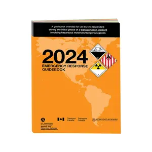 Emergency Response Guidebook (ERG) - 2024 - 2024 Pocket Size, Softbound, English Main Image