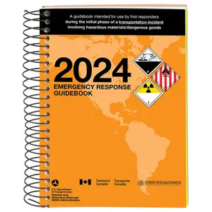 Emergency Response Guidebook (ERG) - 2024 Edition - 2024 Standard Size, Spiral Bound, English Main Image