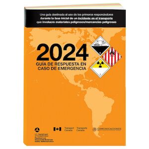 Emergency Response Guidebook (ERG) - 2024 Edition - 2024 Standard Size, Softbound, Spanish Main Image