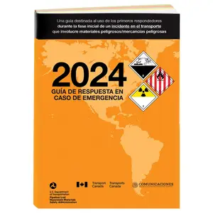 Emergency Response Guidebook (ERG) - 2024 Edition - 2024 Standard Size, Softbound, Spanish Main Image